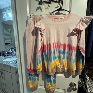 Lola + The Boys Soft Pink Sweatshirt